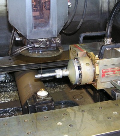 Drahterodieren mit Rodationsspindel